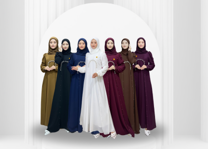 Abaya 2025 Aksen Payet Eklusif