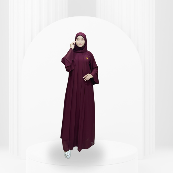 Gamis Burgundy