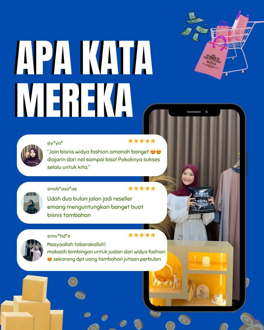 Testimoni Reseller Widya Fashion.id