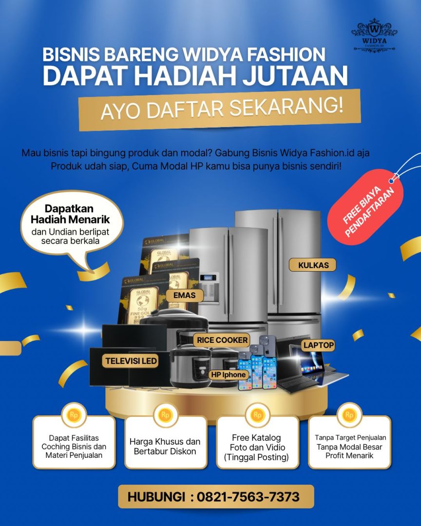 Bisnis Bareng Widya Fashion.id