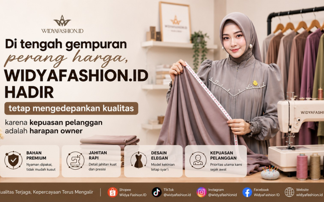 Di Tengah Perang Harga, Widya Fashion Tetap Mengedepankan Kualitas