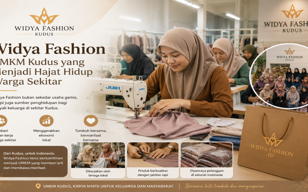 Widya Fashion, UMKM Kudus yang Menggerakkan Ekonomi